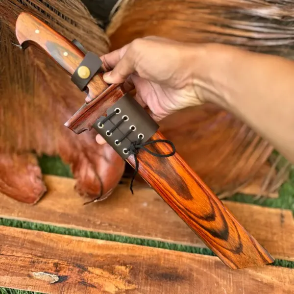 golok baja carbon untuk berkebun dan pertanian — PisauNusantara Bandung