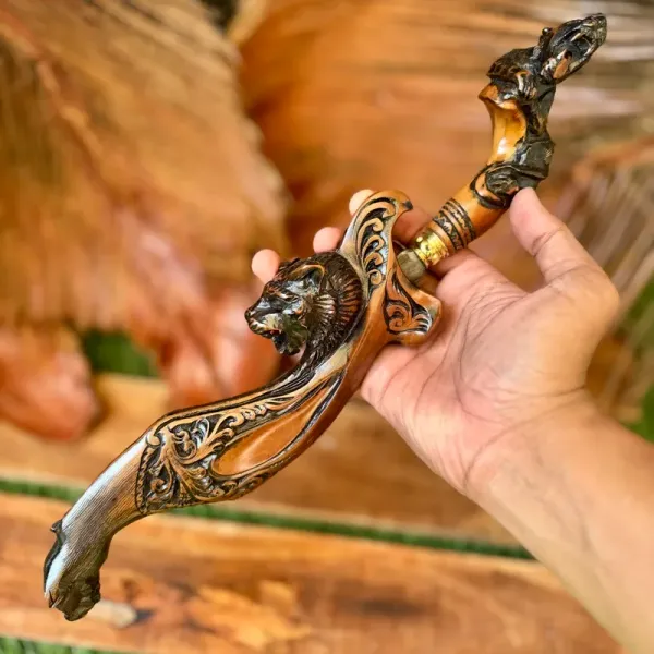 kujang khas sunda authentic handmade — PisauNusantara